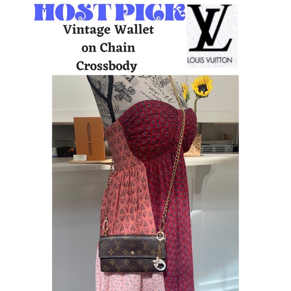 Louis Vuitton Vintage Wallet on Chain Crossbody - Picture 2 of 13